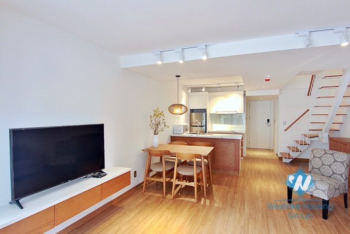 A newly 2 bedroom apartment for rent in Xuan dieu, Tay ho, Ha noi